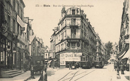 Blois * Rue Du Commerce Et Rue Denis Papin * Tram Tramway * Commerce Magasin A LA GRANDE MAISON , Serpette - Blois