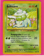 Carte Pokemon Francaise Set De Base Wizards 44/102 Bulbizarre 40pv 1995 Bon Etat - Wizards