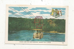 Cp , CANADA, ONTARIO, Chutes Du NIAGARA, Spanish Aero Car Over Whirlpool ,Niagara Falls , écrite , Blason - Chutes Du Niagara