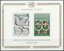 UNO GENF 1980 Mi-Nr. Block 2 ** MNH - Blocs-feuillets