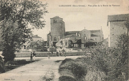 Largeasse * Vue Du Village Prise De La Route De Vernoux - Andere & Zonder Classificatie