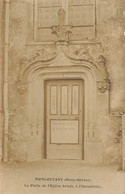 Moncoutant * Carte Photo * La Porte De L'église Brisée à L'inventaire Du 10 Février 1906 - Moncoutant