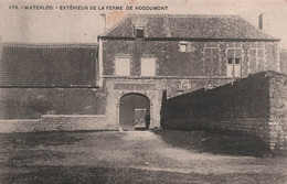 Waterloo - Exterieur De La Ferme De Hogoumont - Tampon Pharmacie Derneville - Carte Postale Ancienne - Waterloo