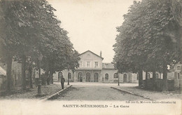 Ste Ménehould * Avenue Et La Gare * Ligne Chemin De Fer - Sainte-Menehould