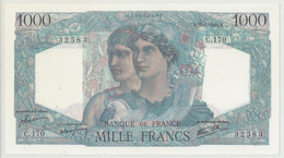 Fayette 41/10 - 1000 Francs - Minerve Et Hercule - 17-1-1946 - Alphabet C 170 - SPL+ - 1 000 F 1945-1950 ''Minerve Et Hercule''