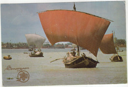 Sonargaon Hotel, Karwan Bazar, Dacca, Bangladesh - Traditional Sailingboats - Bangladesh