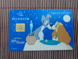Disney Phonecard Used Rare - Mit Chip