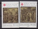 Y9464 - SMOM ORDRE DE MALTE SASSONE N°180/81 ** - Sovrano Militare Ordine Di Malta