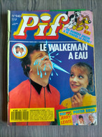 PIF GADGET N° 940 Poster JERRY LEWIS 1987 - Pif & Hercule