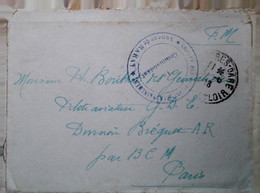 O 3   Lettre OU  CARTE En Fm DIVISION BREGUET - Posta Aerea Militare