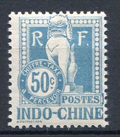 INDOCHINE < TAXE ⭐ Yvert N° 13 ⭐ Neuf Ch - Timbres-taxe