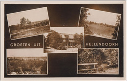 Groeten Uit Hellendoorn 1956; Meerluik - Gelopen. (Hotel De Uitkijk - Hellendoorn) - Hellendoorn