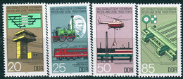DDR - Mi 2968 / 2971 ✶✶ # - Eisenbahnwesen - Ungebraucht