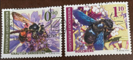 Stamp Of Liechtenstein 2022: Bees, Insects - SALE - Gebruikt