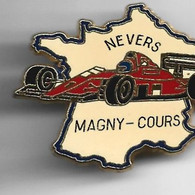 PIN'S F1  FERRARI CIRCUIT MAGNY COURS FABRICATIONBERAUDY VAURE - F1