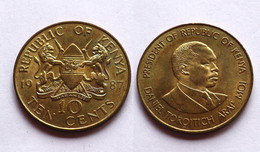 KENYA 10 CENTS 1987 - Kenya