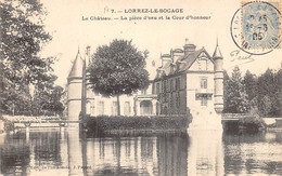 Lorrez Le Bocage      77       Le Château.  La Pièce D'eau        (voir Scan) - Lorrez Le Bocage Preaux