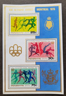 Penrhyn Summer Olympic Games Montreal 1976 Sport Running Olympics (ms) MNH - Penrhyn