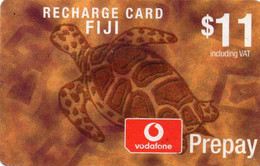 FIJI - PREPAID - VODAFONE - ANIMALS - TURTLE - Fidschi