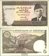 Pakistan Pick-number: 28 Uncirculated 1976 5 Rupees - Pakistan