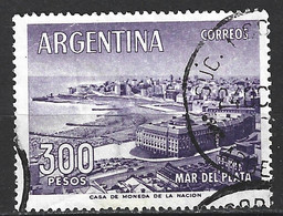 ARGENTINE. N°606F Oblitéré De 1962. Mar Del Plata. - Usati