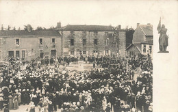 Nueil Sous Les Aubiers * Carte Photo * Inauguration Du Monument Aux Morts * Fête Cérémonie - Andere & Zonder Classificatie