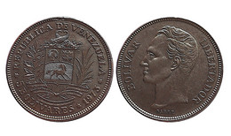 VENEZUELA 5 BOLIVAR 1973 - Venezuela