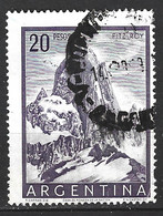ARGENTINE. N°551 Oblitéré De 1954. Montagne "Le Fitz Roy". - Mountains