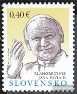 Slovakia 660 (complete Issue) Unmounted Mint / Never Hinged 2011 Pope - Ungebraucht