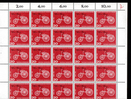 Bund 1961: Mi.-Nr. 364 Bogenteil,  Motorisierung Des Verkehrs  ** - Unused Stamps