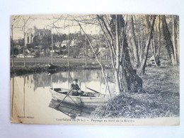 2023 - 237  COURTALAIN  (Eure-et-Loir)  :  Paysage Au Bord De La Rivière  1930   XXX - Courtalain