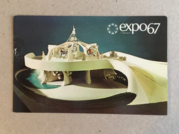 Expo 67  International And Universal Exposition Montreal, Quebec, Canada Universelle Ausstellung Exposition Universelle - Esposizioni