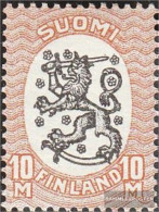 Finland 93B Unmounted Mint / Never Hinged 1917 Clear Brands: Crest - Nuovi