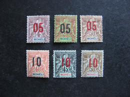 MOHELI: TB Série N° 17 Au N° 22, Neufs X . - Unused Stamps