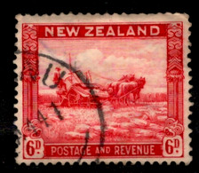 Nouvelle Zelande - New Zealand 1935 Yvert 201, Horse Plowing Field, Agriculture - CANCELLED! - Oblitérés