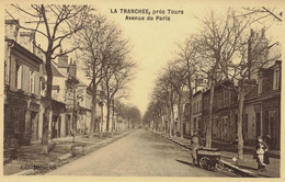 La Tranchée , Près Tours * Avenue De Paris * Triporteur Charette Des Docks Du Centre - Tours