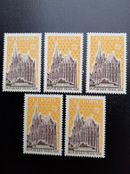1972  N° 1714  Lot De 5   Neuf** - Unused Stamps
