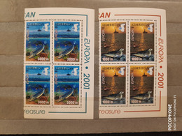 2001 Azerbaijan Europe Fishes - Azerbaïjan