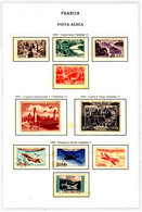 Francia -4- AIR POST STAMPS, Issued By 1949-1954 - Quality In Your Opinion. - Andere & Zonder Classificatie