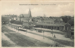 St Just En Chaussée * Vue Générale De La Gare * Ligne Chemin De Fer - Saint Just En Chaussee