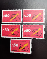 1972  N° 1720  Lot De 5  Neuf** - Unused Stamps