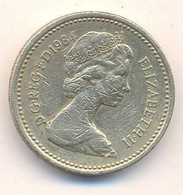 GREAT BRITAIN -1 Pound 1984 - 1 Pound