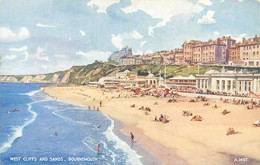 Postcard England Bournemouth West Cliffs And Sands - Bournemouth (from 1972)