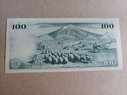 Billete De Islandia 100 Kronur, Año 1961, Uncirculated - Islande