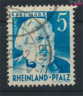 Franz. Zone-Rheinland Pfalz 34II, Type II, K Von Karl Ohne Häkchen Gestempelt 1948 Ansichten (9966110 - French Zone