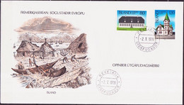 Islande - Island - Iceland FDC2 1978 Y&T N°483 à 484 - Michel N°530 à 531- EUROPA - FDC