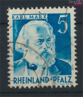 Franz. Zone-Rheinland Pfalz 34II, Type II, K Von Karl Ohne Häkchen Gestempelt 1948 Ansichten (9966113 - French Zone
