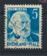 Franz. Zone-Rheinland Pfalz 34II, Type II, K Von Karl Ohne Häkchen Gestempelt 1948 Ansichten (9966114 - French Zone