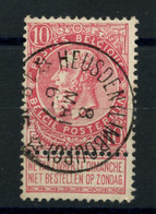 BELGIQUE - COB 58 - 10C ROSE RELAIS A ETOILES HEUSDEN (LIMBOURG) - 1893-1900 Fine Barbe