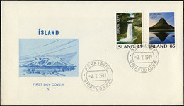 Islande - Island - Iceland FDC9 1977 Y&T N°475 à 476 - Michel N°522 à 523 - EUROPA - FDC